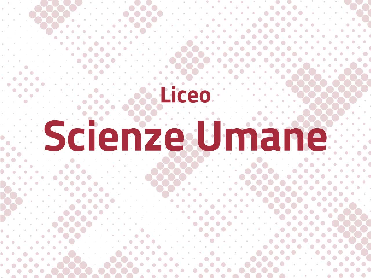 Liceo Scienze Umane